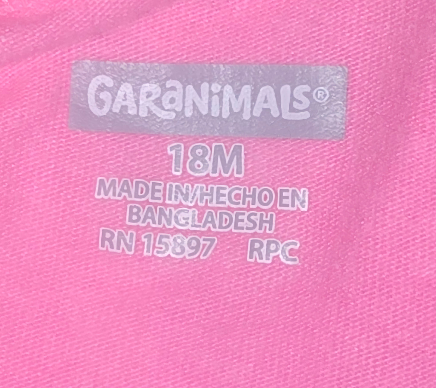 Garanimals Pink Onesie