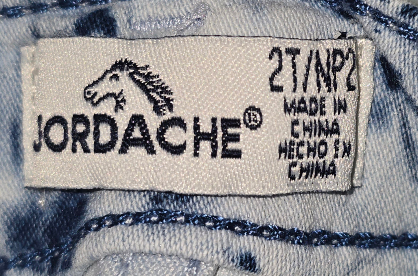 Jordache Tie Dye Jean Shorts