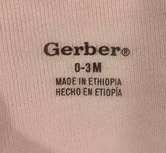 Gerber Girls Onesie