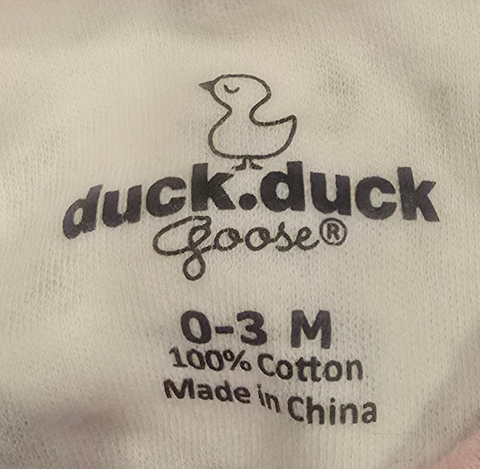 Duck Duck Goose Girls Onesie