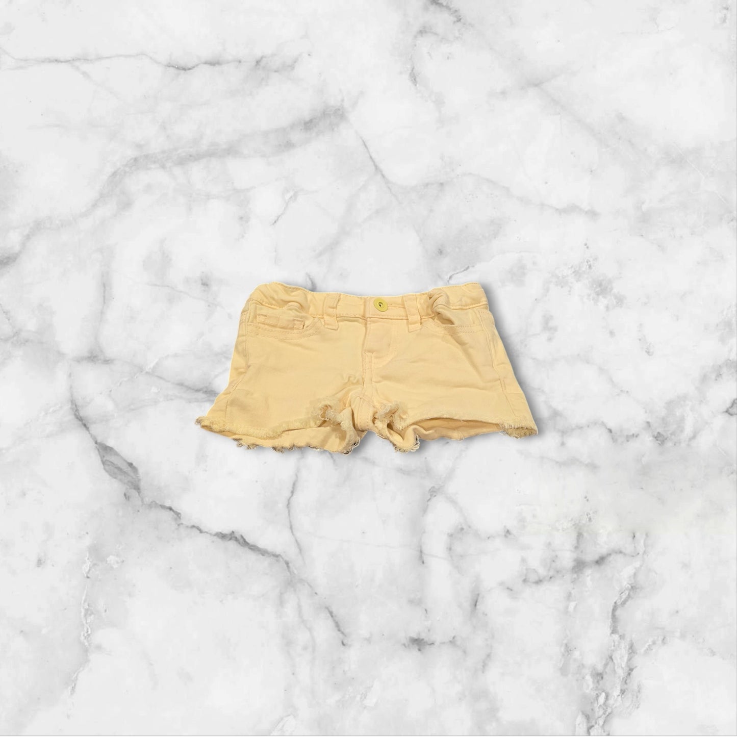 Fabkids Girls Yellow Shorts