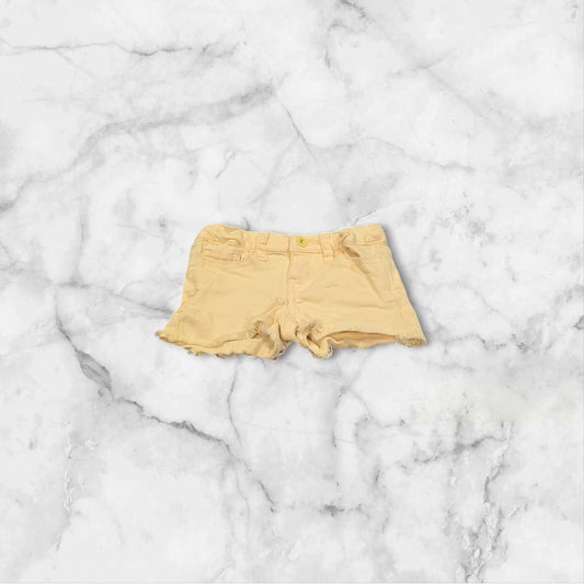 Fabkids Girls Yellow Shorts