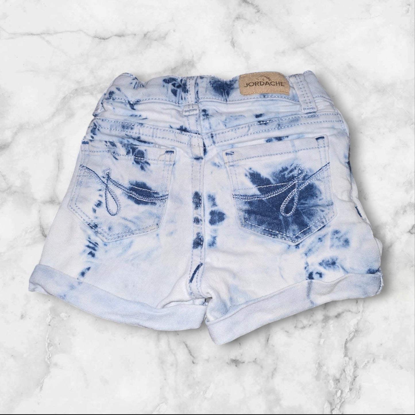 Jordache Tie Dye Jean Shorts