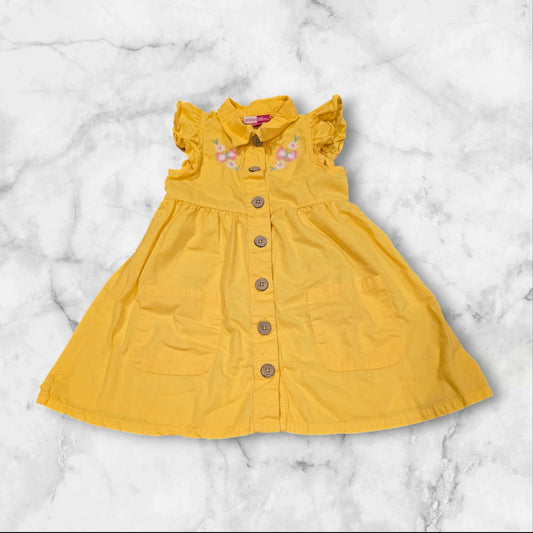 Penelope Mack LTD Girls Yellow Dress